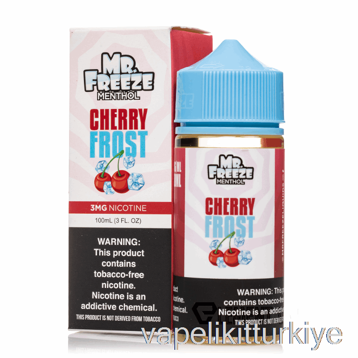 Vape Türkiye Kiraz Don - Mr Frozen - 100ml 3mg